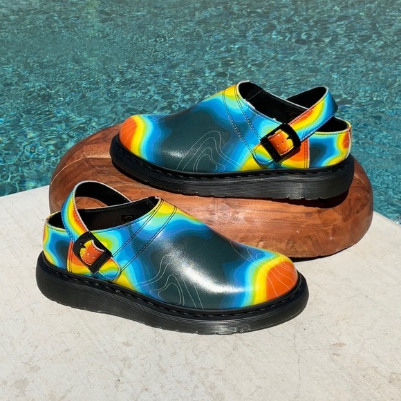 Dr. Martens Multicolor Mules - Size 9 - Picture 5 of 16